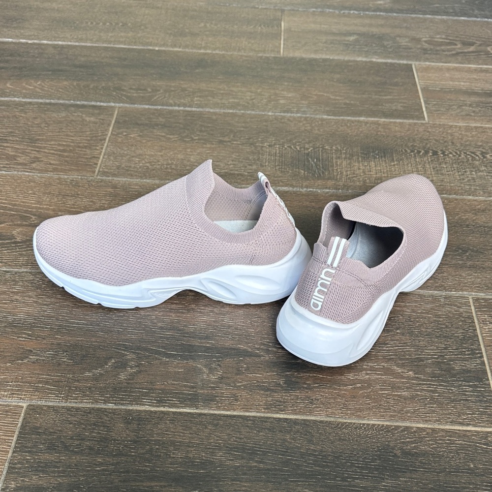 Women's Mauve Slip-On Sneakers